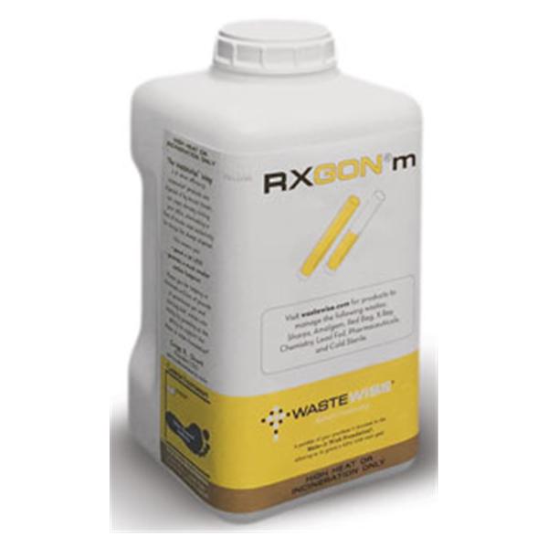 Mailer System Sharps RXGON 0.8gal Plastic White/Yellow Ea, 6 EA/CA